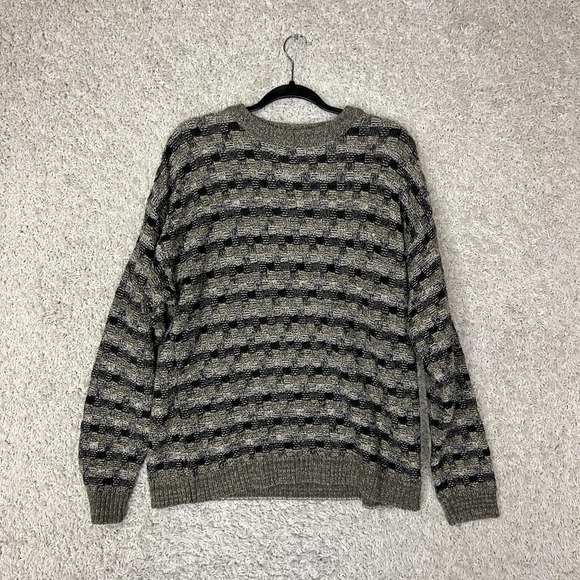 Consensus Other - Vintage Consensus Sweater Mens Large Knit‎ Pullover Made USA 90s Retro Casual